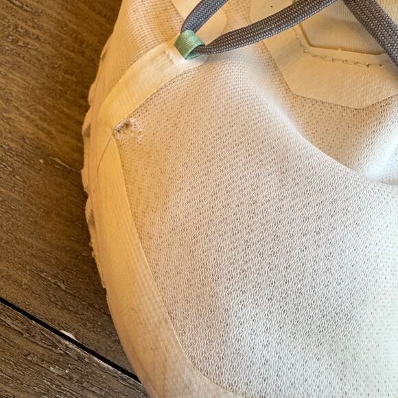 On Cloud Men's Size 13 EU 48 X 3 AD Undyed White Niagara Blue Running Training - Picture 4 of 16